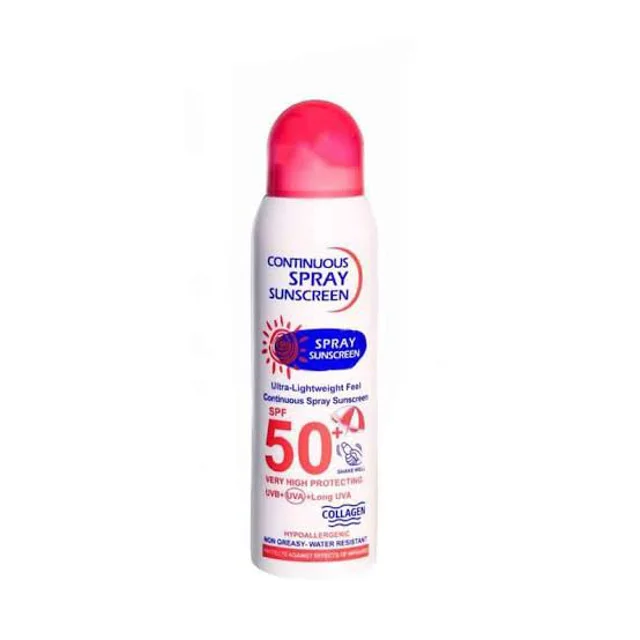 اسپری ضدآفتاب ووکالیspf 50