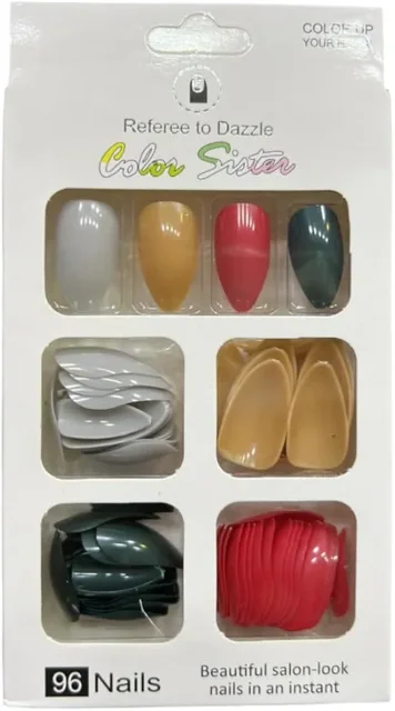 ناخن مصنوعی بسته 96 عددی