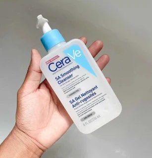 ژل شستشو سراوی Cerave مدل SA Smoothing Cleanser پوست خشک و زبر