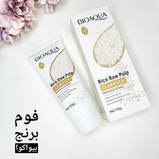 فوم شستشوی صورت شوینده صورت برنج شفاف کننده و پاکسازی عمقی