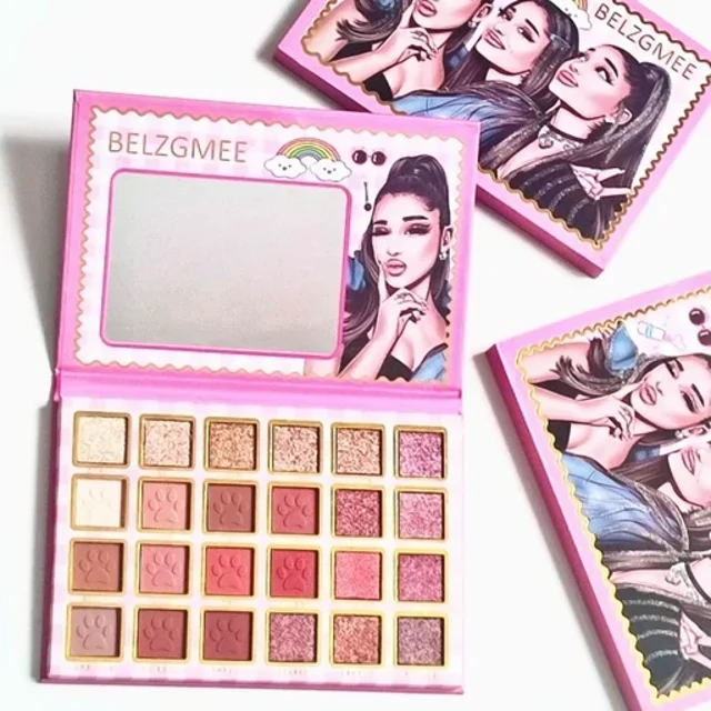 پالت سایه چشم 24 رنگ کتابی فانتزی BELZGMEE