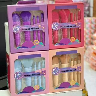 ست براش پاستیلی 5 عددی DELUXE