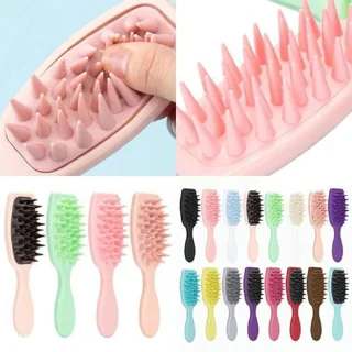 برس سرشور سیلیکونی دسته دار
